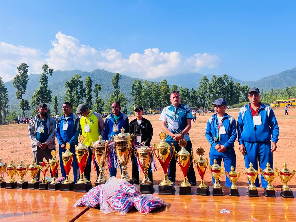 सरुमारानीमा चौथो राष्ट्रपति रनिङशिल्ड प्रतियोगिता सुरु