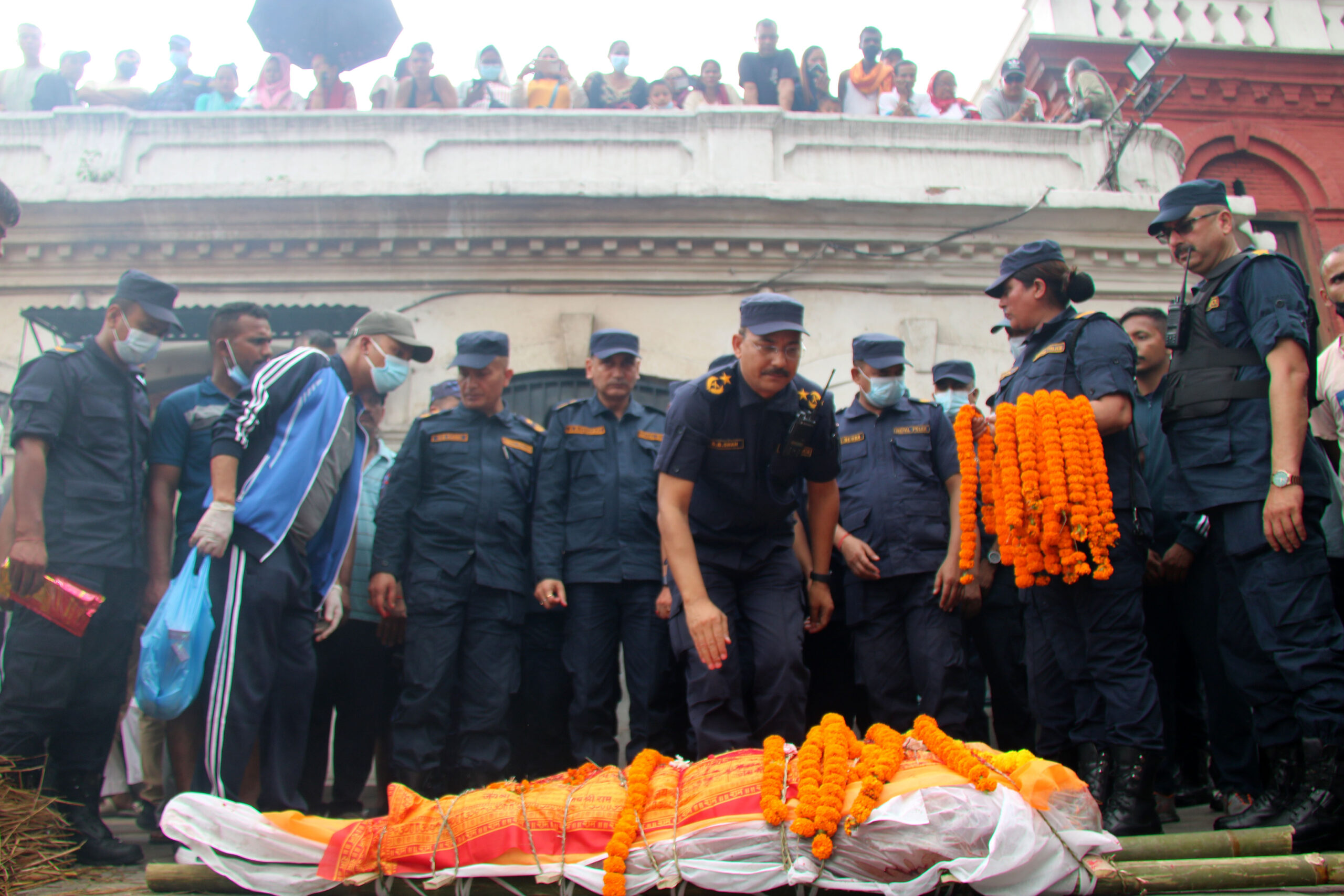 आन्दोलनमा ज्यान गुमाएकाहरुको पशुपति आर्यघाटमा अन्त्येष्टि