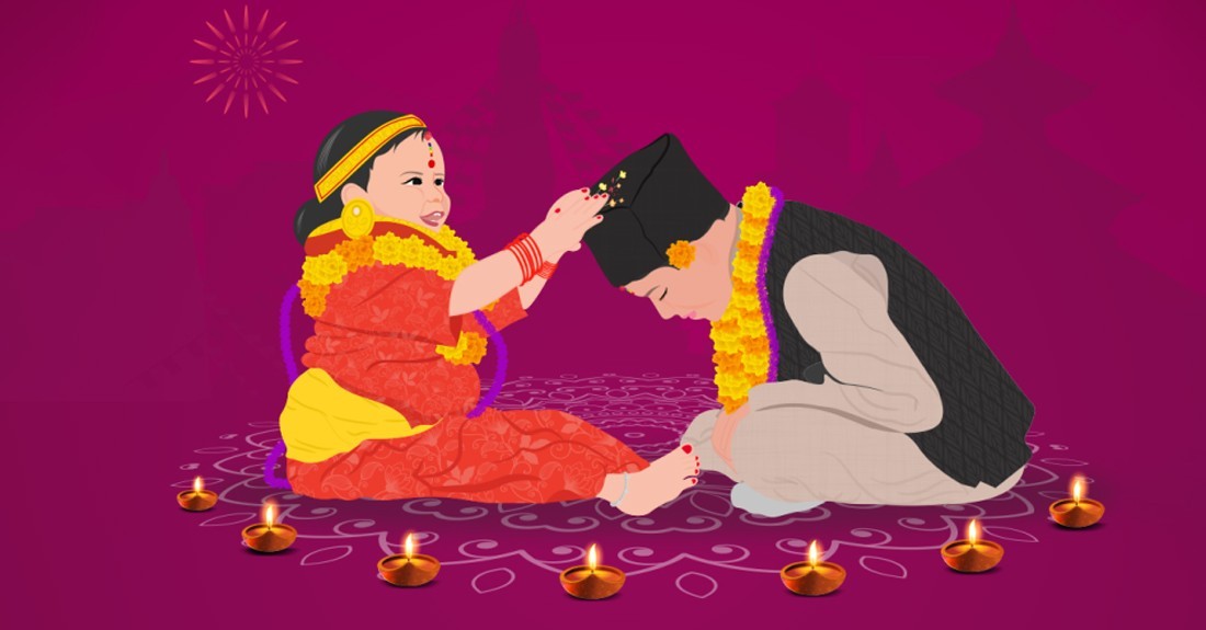 कात्तिक ६ गते बिहान ११ः३९ बजे भाइटीकाको शुभ साइत
