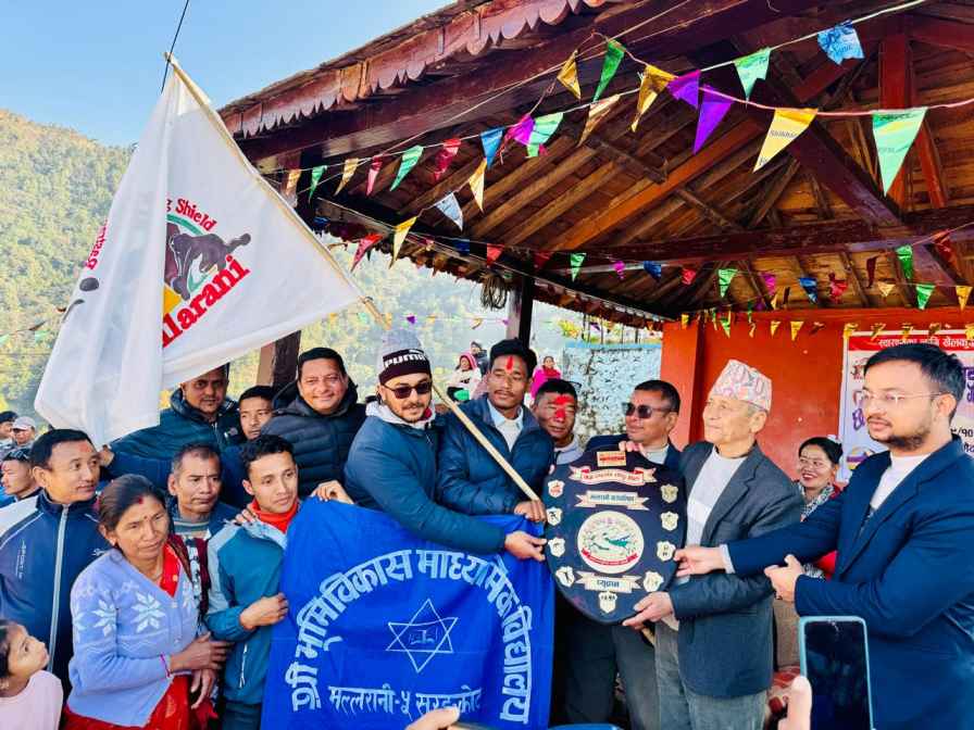 मल्लरानी र गौमुखी गाउँपालिकामा सम्पन्न भयो छैठौ राष्ट्रपति रनिंगशिल्ड प्रतियोगिता