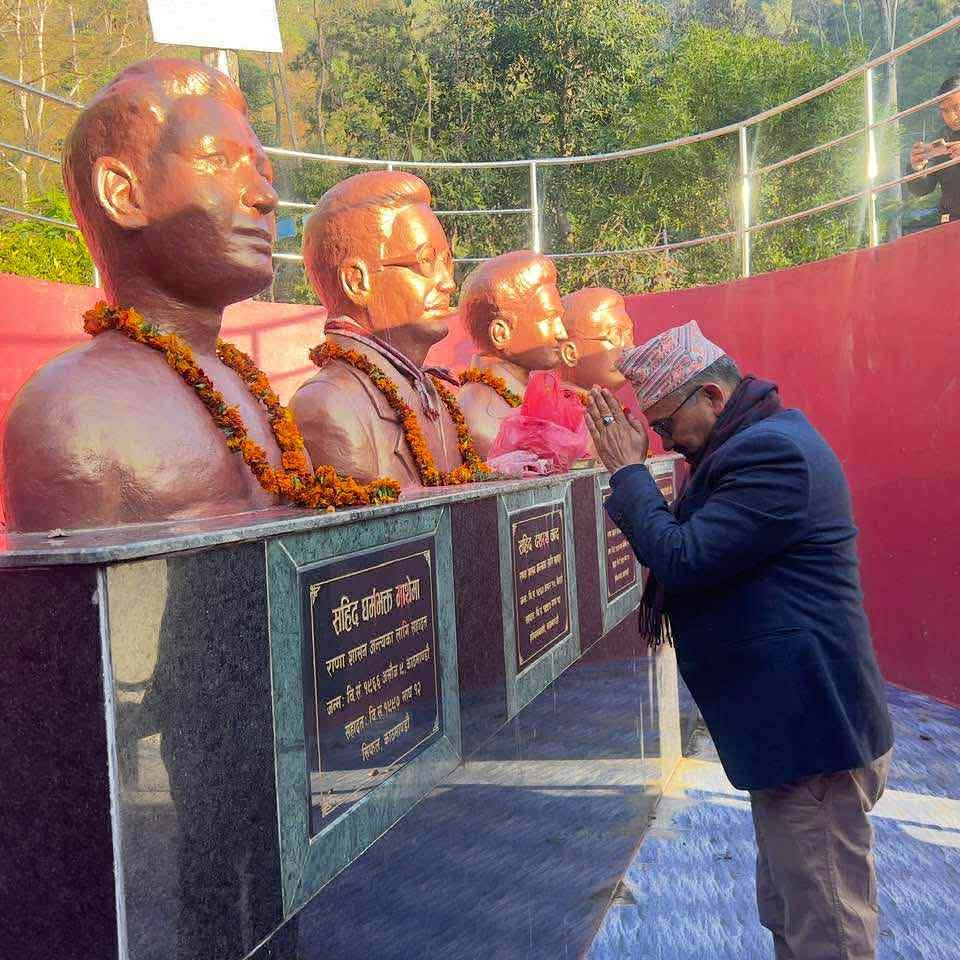 सहिदको सपना पुरा गर्ने प्रा. डा. गोविन्दराज पोख्रेलको प्रतिबद्धता