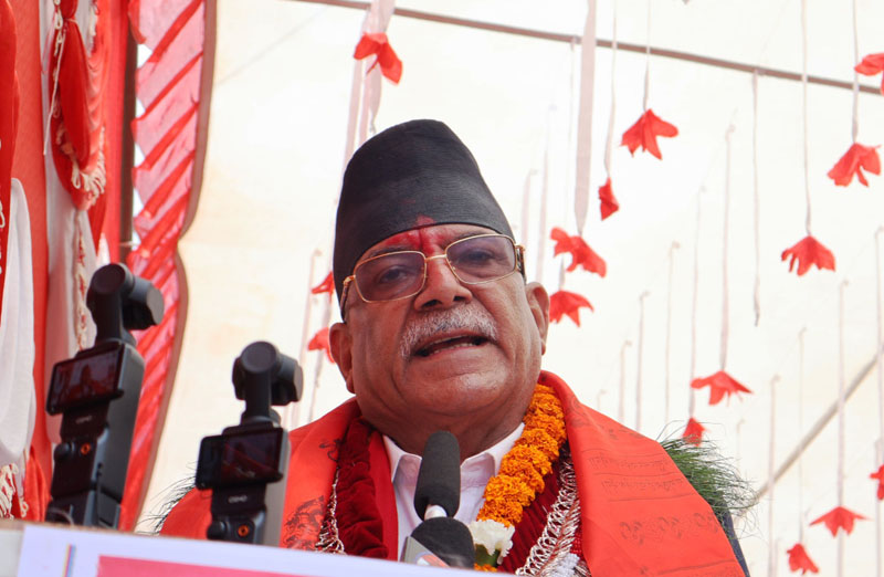 ‘स्टन्ट’ गर्नेहरुलाई विदेशीले लगानी गरेका छन् : प्रचण्ड