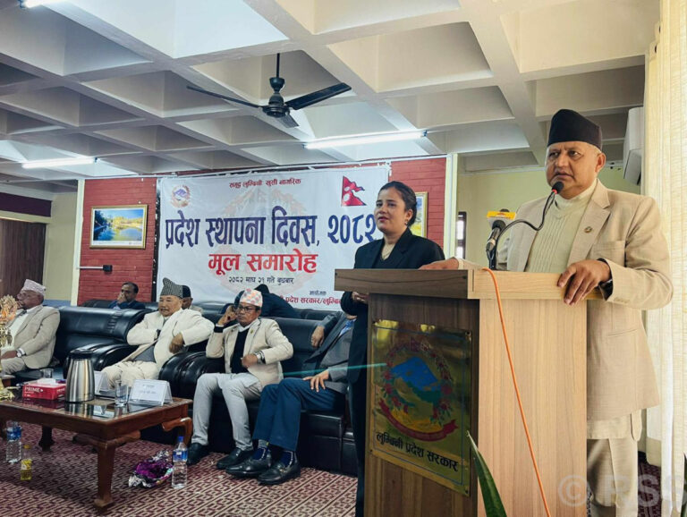 लुम्बिनीको स्थापना दिवसः सङ्घीयताको बलियो आधार नै प्रदेश