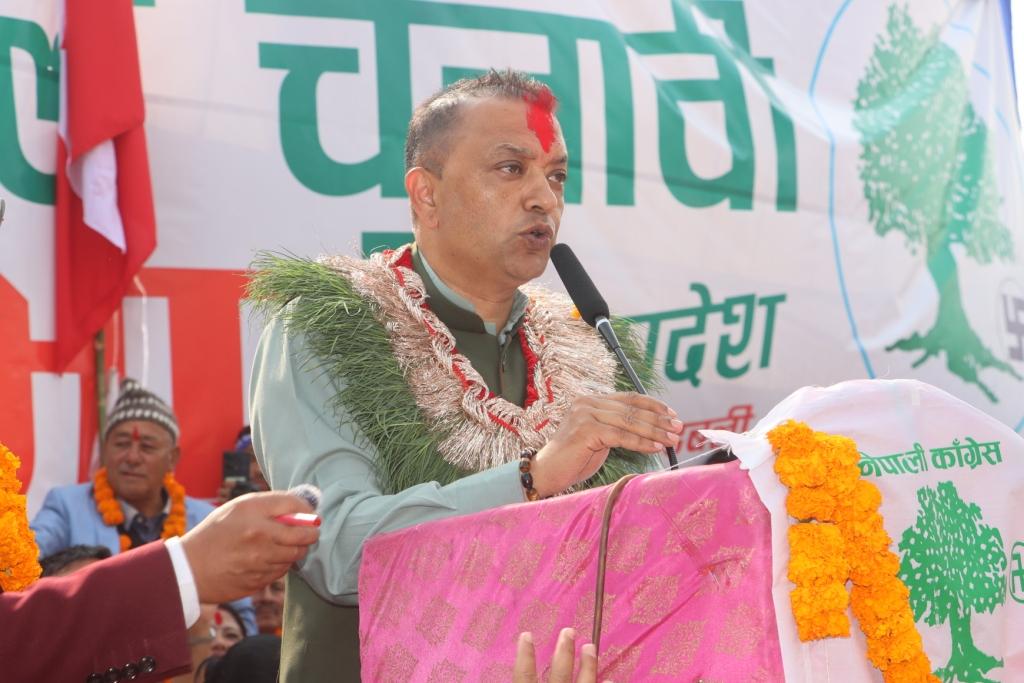 अबको पाँच वर्ष स्वर्णिम बनाउने छौँ, मुलुकलाई दुर्घटनामा पर्न दिन्नौँ : सभापति थापा