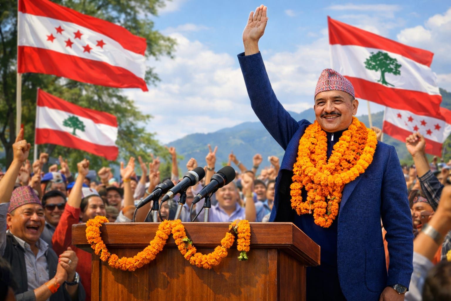 प्रतिनिधिसभा निर्वाचन लक्षित प्रा. डा. पोखरेलद्धारा प्यूठानभर घरदैलो अभियान सुरु गर्दे