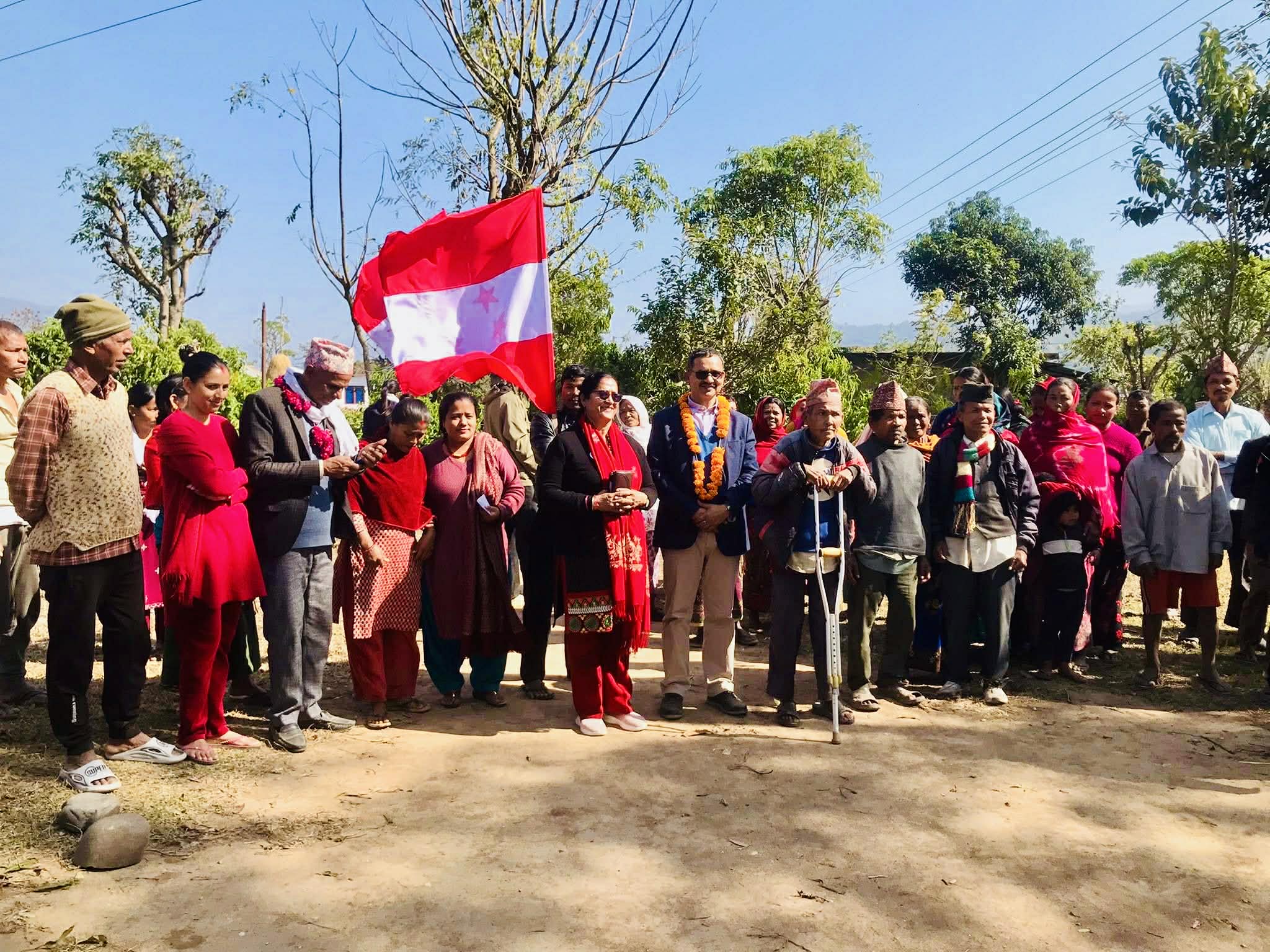 “बदलिएको कांग्रेसले बदल्छ देश” नारासहित प्युठानमा कांग्रेसको वडास्तरीय मतदाता भेटघाट अभियान सुरु