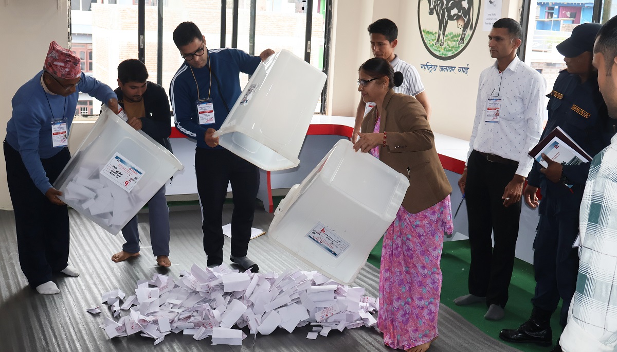 सङ्खुवासभामा मतगणनाका सुरु